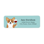 Corgi Return Address Labels (Voorkant)