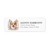 Corgi Return Address Labels (Voorkant)