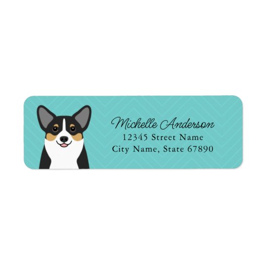 Corgi Return Address Labels (Voorkant)