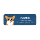 Corgi Return Address Labels (Voorkant)