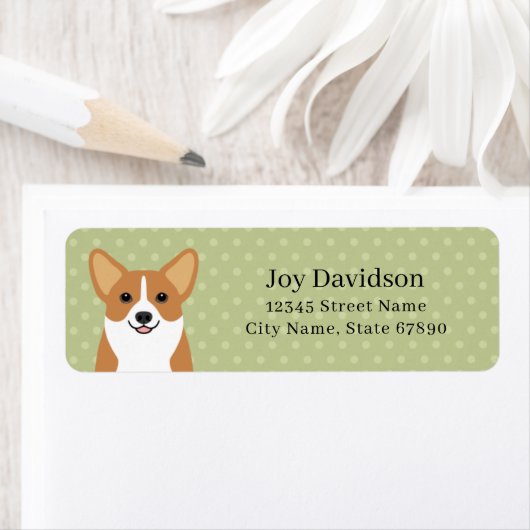 Corgi Return Address Labels (Insitu)