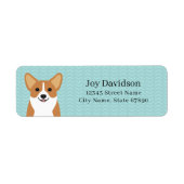 Corgi Return Address Labels (Voorkant)