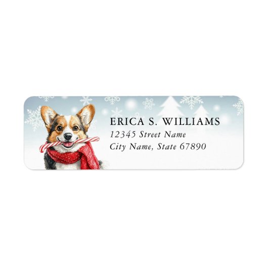 Corgi Return Address Labels (Voorkant)