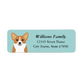 Corgi Return Address Labels (Voorkant)