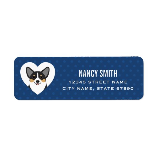 Corgi Return Address Labels (Voorkant)