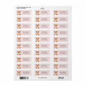 Corgi Return Address Labels (Full Sheet)