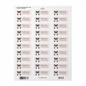 Corgi Return Address Labels (Full Sheet)