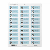 Corgi Return Address Labels (Full Sheet)