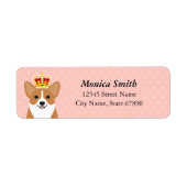 Corgi Return Address Labels (Voorkant)