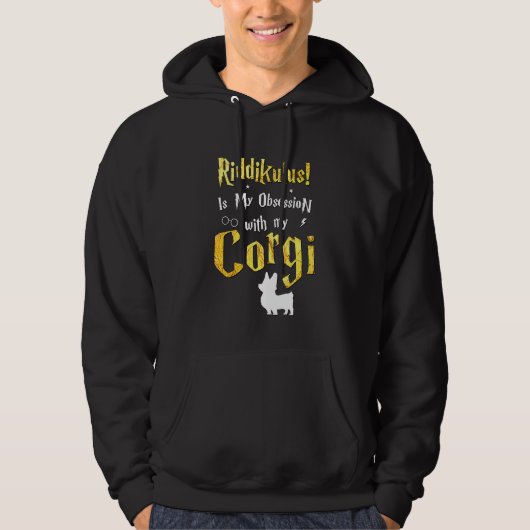 Corgi Riddikulus Corgi Hoodie (Voorkant)