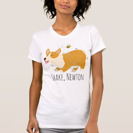 Corgi Round Women's Shirt (Voorkant)
