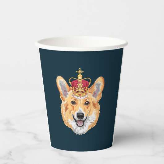 Corgi Royal Papieren Bekers (Voorkant)