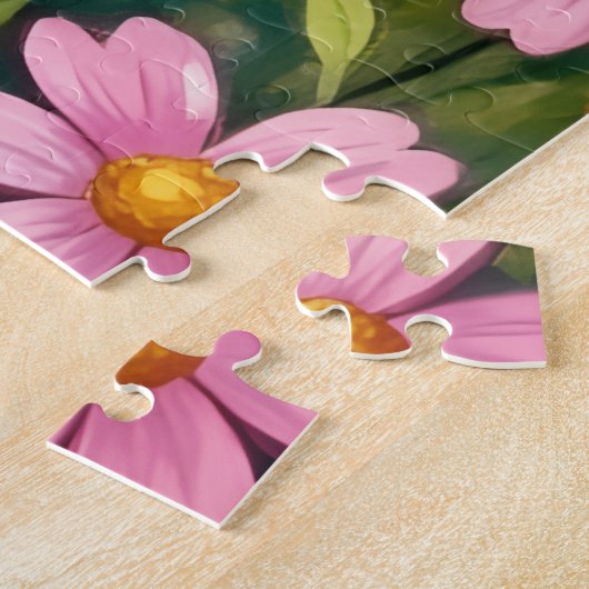 Corgi Running with Valentine's Heart Balloons Legpuzzel (Zijkant)