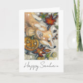Corgi Samhain Kaart (Voorkant)