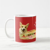 corgi sandwich mug koffiemok (Links)