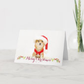 Corgi Santa Paws Christmas Kaart | DaysieMeetsWorl (Voorkant)