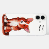Corgi Schattigee telefoonhoes Case-Mate iPhone Case (Achterkant (horizontaal))
