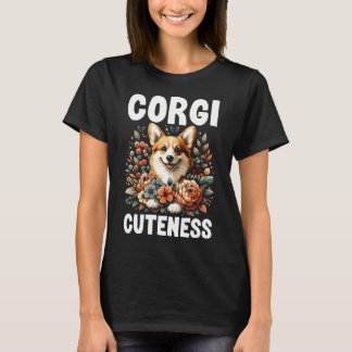 Corgi schattigheid hond t-shirt