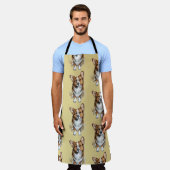 Corgi Schort (Gedragen)