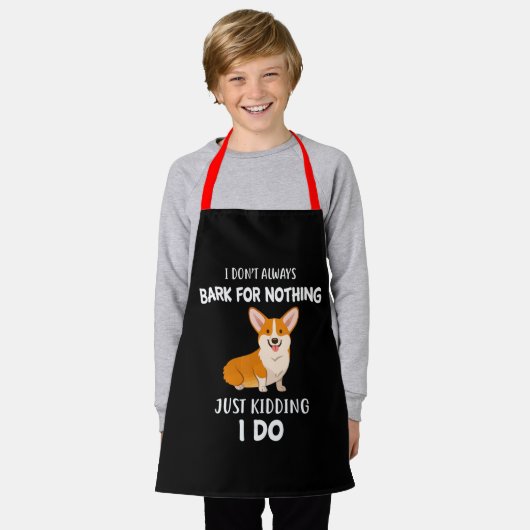 Corgi Schort (Gedragen)