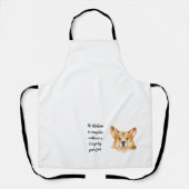Corgi Schort, Schorten (Voorkant)