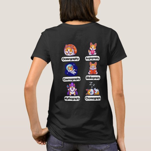 Corgi Sciences T-shirt (Achterkant)
