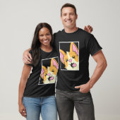 Corgi Selfie Animal Self Portrait Dog T-shirt (Unisex)