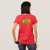 Corgi Servant Red T-shirt (Achterkant volledig)
