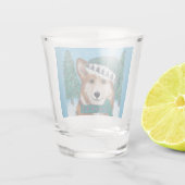 Corgi Shot Glas (Achterkant)