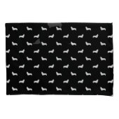 Corgi Silhouette Pillow-Hoesjes - hondenontwerp Kussensloop (Voorkant-Links)