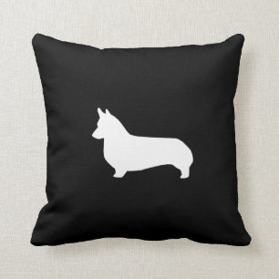 Corgi Silhouette Pillow - schattig corgi-ontwerp Kussen