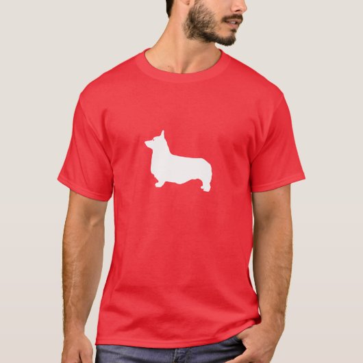 Corgi Silhouette T-Shirt (Voorkant)