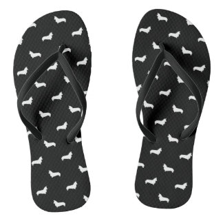 Corgi Silhouette Teenslippers - Cute dog design