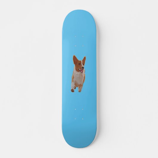 corgi skateboard (Voorkant)
