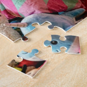 Corgi Slaperig van Bed af Glijdend Legpuzzel (Zijkant)