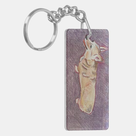 Corgi Sleutelhanger (Voorkant Links)