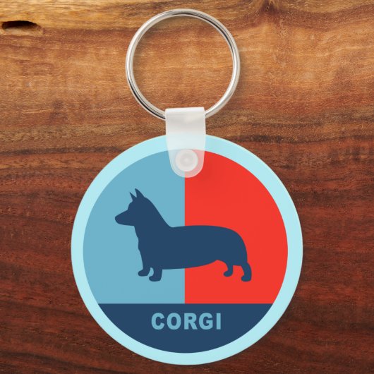 Corgi sleutelhanger (Voorkant)