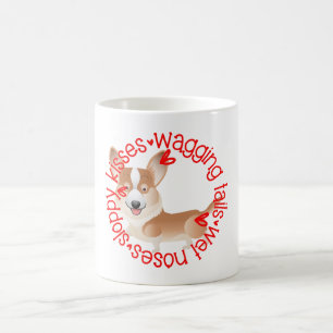 Corgi, slordige kussen koffiemok