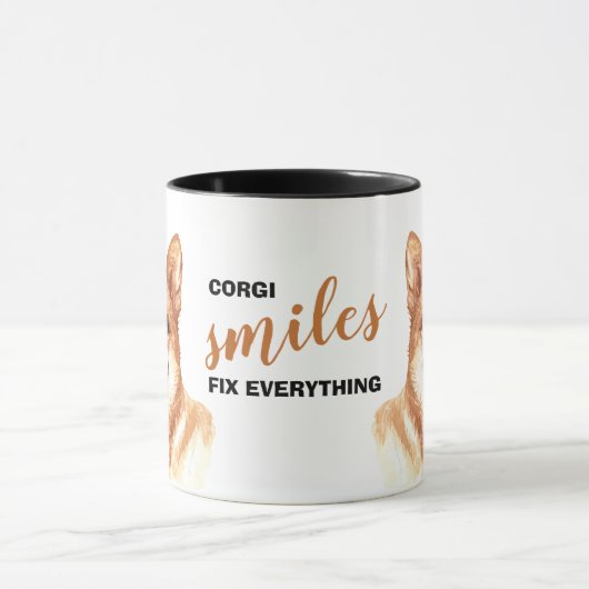 Corgi Smile Fix Alles Mok (Midden)