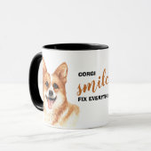 Corgi Smile Fix Alles Mok (Voorkant links)