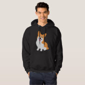 Corgi Smile Hoodie (Voorkant volledig)