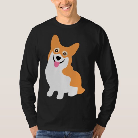 Corgi Smile T-shirt (Voorkant)