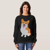 Corgi Smile Trui (Voorkant volledig)
