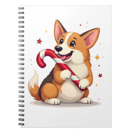 Corgi Snoepriet Vreugde Notitieboek (Voorkant)
