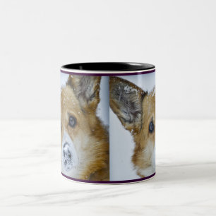 CORGI Snow Nose Tweekleurige Koffiemok