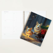 Corgi Snowy Sleigh Kerst Decor Planner (Display)