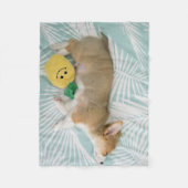corgi snuggable fleece deken (Voorkant)
