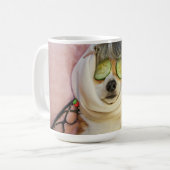 Corgi Spa Day mok koffie (Voorkant links)