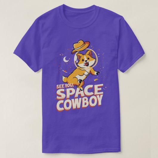 Corgi Space Cowboy van Tobe Fonseca T-shirt (Design voorkant)