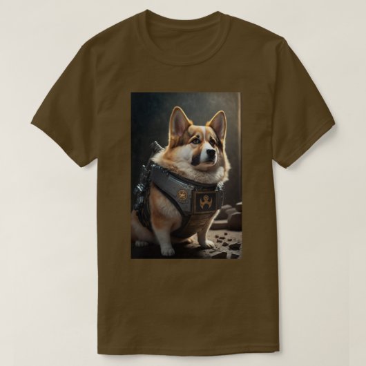 Corgi Space Marine T-shirt (Design voorkant)